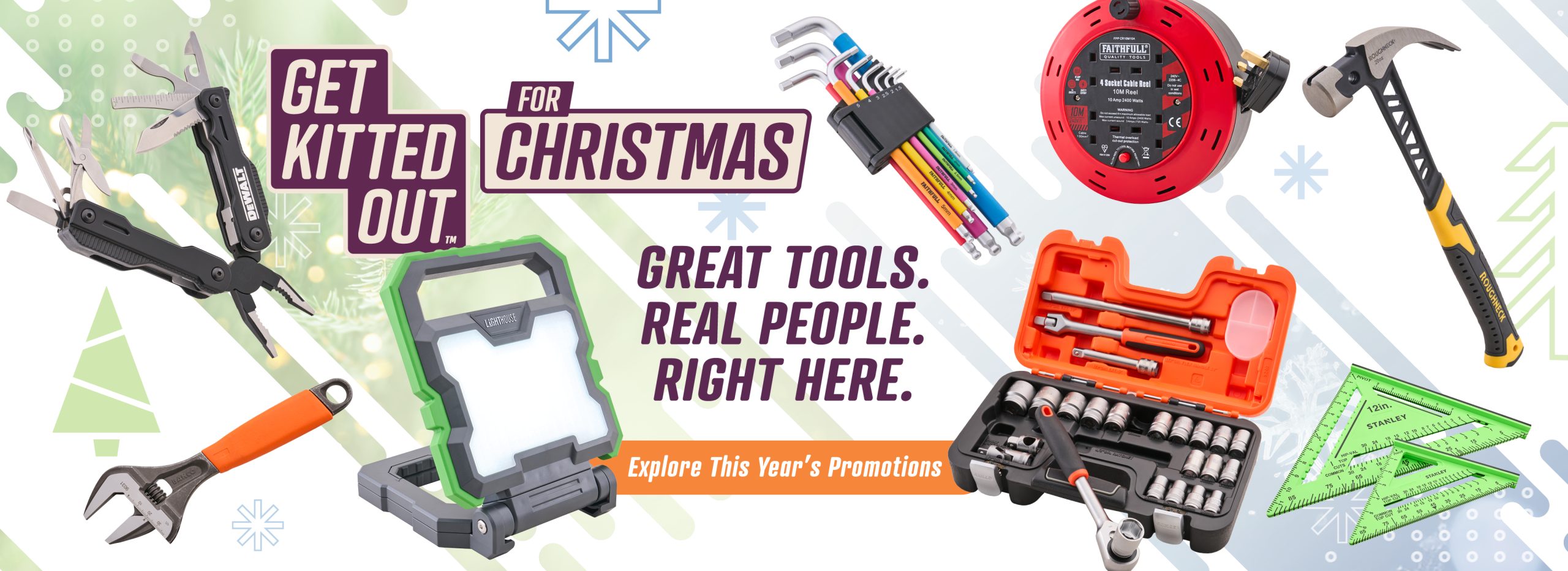 Get Kitted Out for Christmas 2026 – tools and gift ideas at Richards Builders Merchants